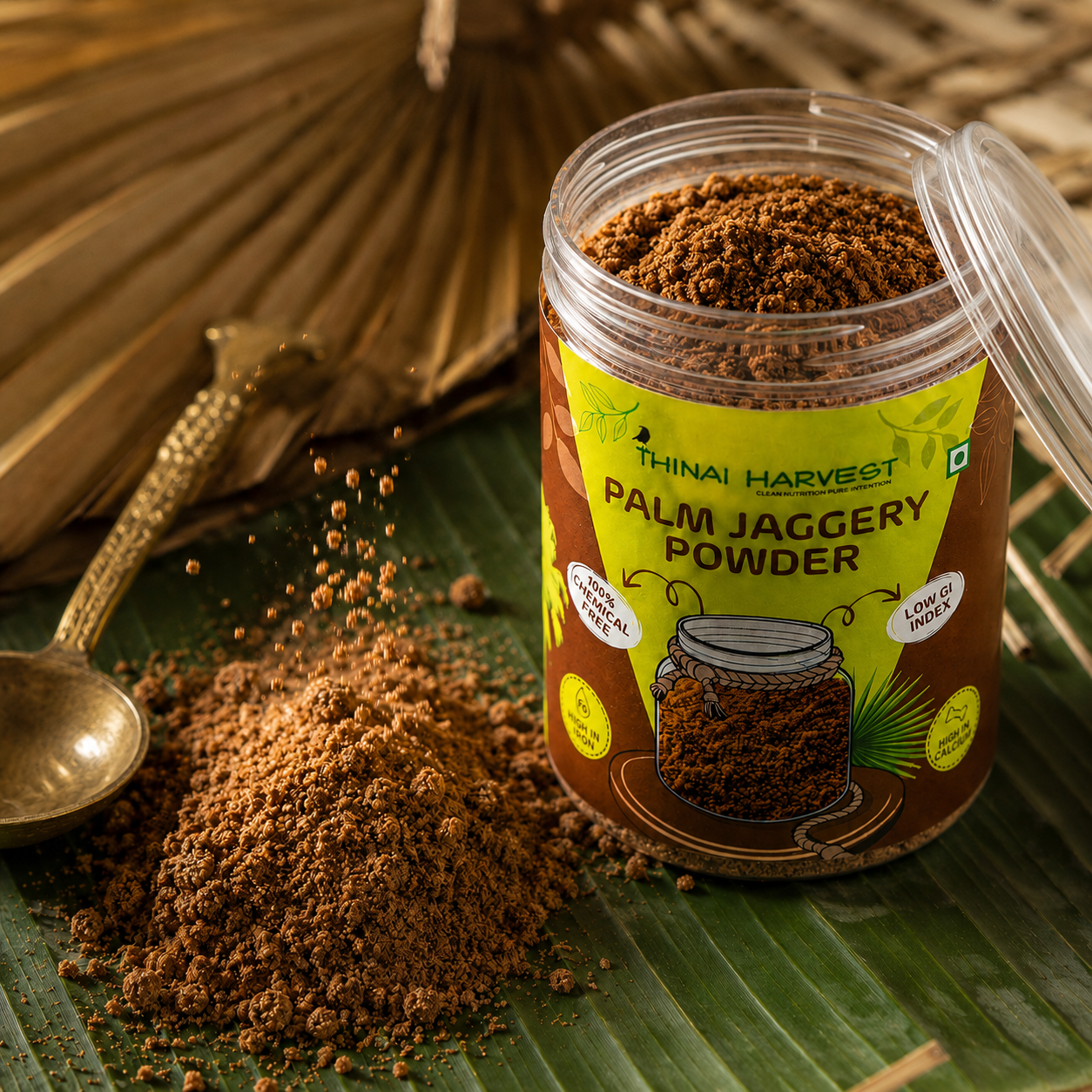 Palm jaggery powder